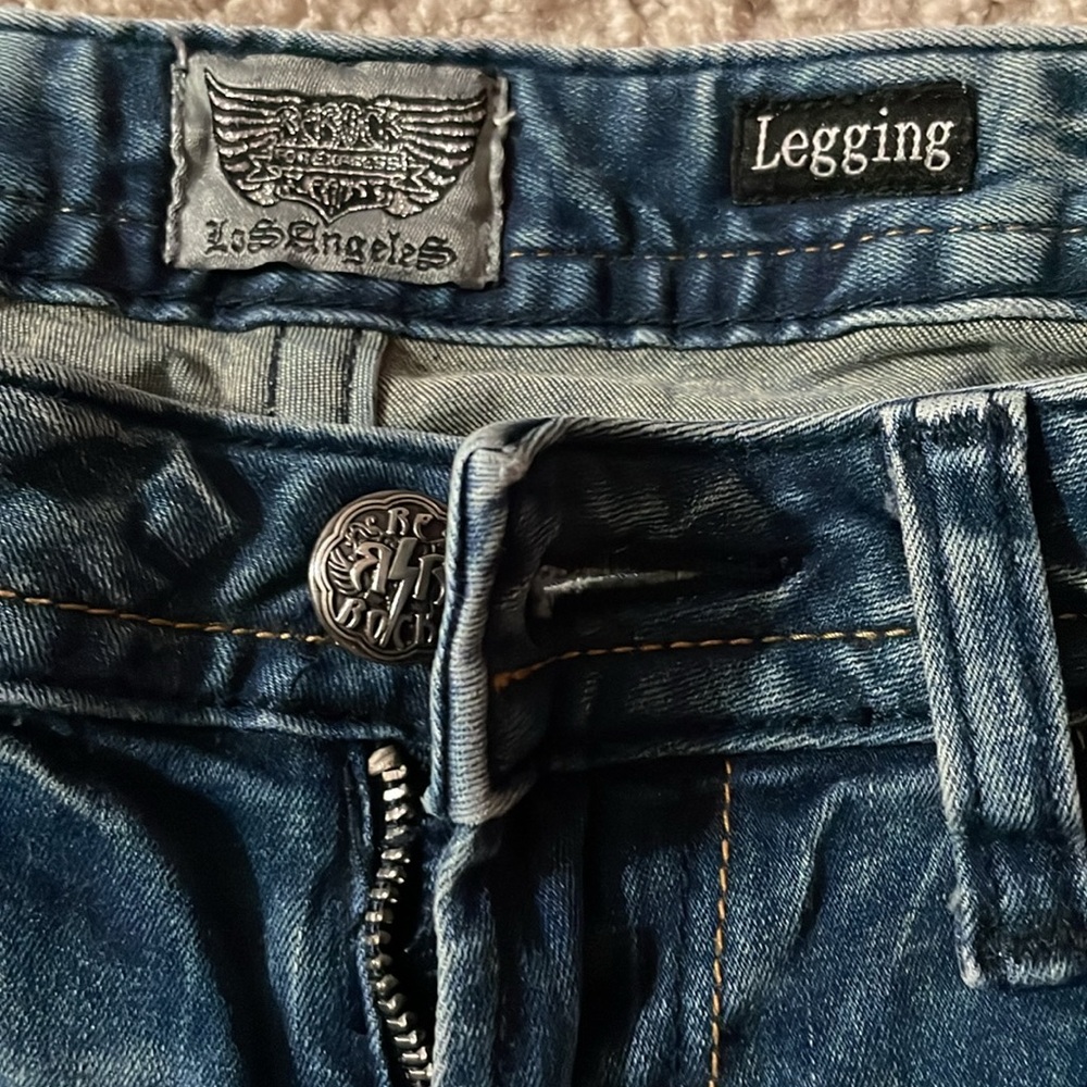 Express Rerock Jeans, Size 6 - Picture 3 of 4